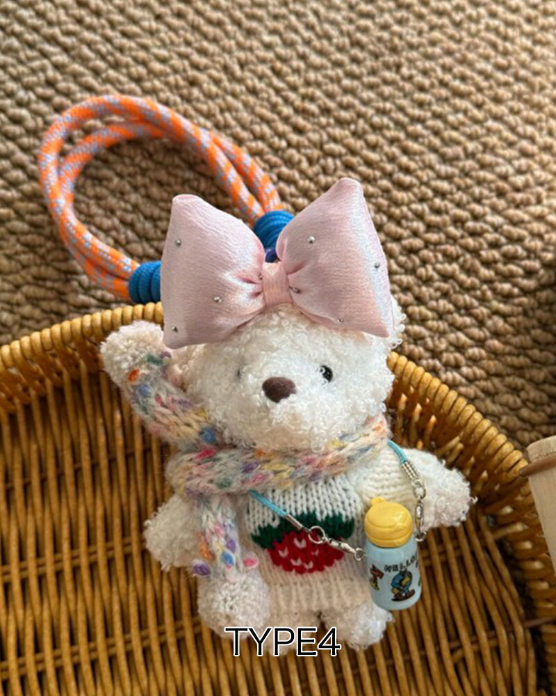 ≪送料無料≫ 韓国 キーホルダー かわいい ぬいぐるみ バッグチャーム プレゼント ふわふわ ペアキーホルダー キーリング バッグチャーム 可愛いペンダント 小物アクセサリー