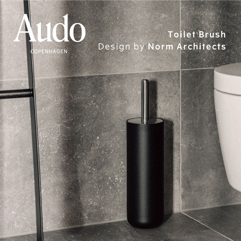 【アウトレット 訳あり】 北欧 Audo MENU Toilet Brush トイレブラシ ブラック おしゃれ スタイリッシュ 7700559-SY Bath 日用品雑貨 清掃用品 トイレ清掃 【返品不可 ラッピング不可】