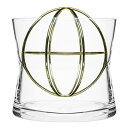 【アウトレット 訳あり】 北欧 Born in Sweden ボーンインスウェーデン SPHERE VASE スフィアベース Lサイズ 7340184-SY 花瓶 フラワーベース インテリア ゴールド【返品不可 ラッピング不可】(3)