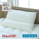 枕 ホテル仕様 アレルギー対策 北欧 Danfill ダンフィル フレッシュ ネックピロー レギュラー まくら JPA211 高さ14-12cm ストレートネッ...