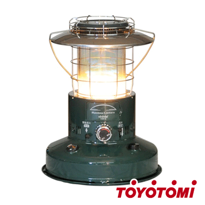 【あす楽対応】トヨトミ　対流型石油ストーブ　ダークグリーン　RL-25F(G)　ランタン調レインボーストーブ　木造7畳、鉄筋9畳まで　タンク4.9L