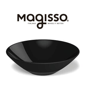 【アウトレット】北欧 magisso サービングボウル 29cm 70616-SY ブラック クーリングセラミックスサーブウェア｜