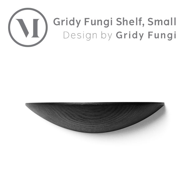  北欧 Audo MENU Gridy Fungi Shelf グライディファンギシェルフ S ブラックオーク 6600539-SY 収納 家具 棚