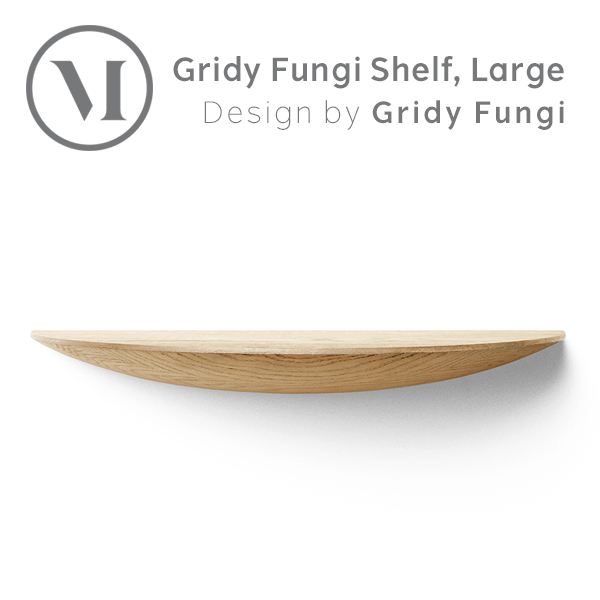  北欧 Audo MENU Gridy Fungi Shelf グライディファンギシェルフ ラージ ナチュラルオーク 6800039 Living 収納 家具 棚