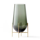 【アウトレット 訳あり】 北欧 Audo MENU Echasse Vase Smoked イシャスベース L スモーク 4797949-SY Living 花...