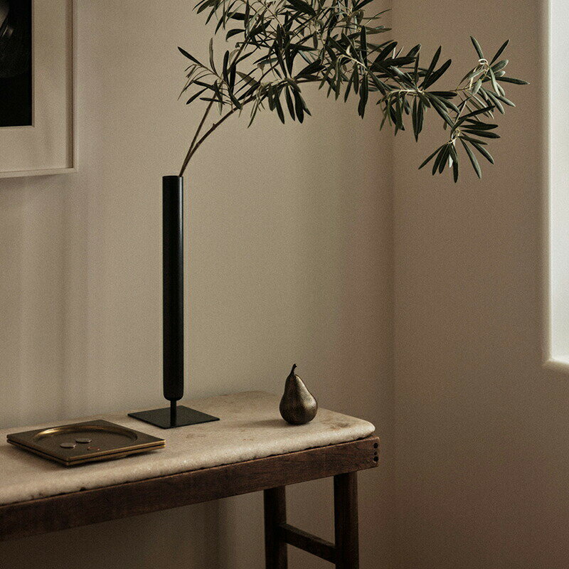 【ポイント10倍! 27日1:59まで】【公式】 北欧 Audo スタンスベース H40 4784859 Living インテリア 花器 花瓶 真鍮 北欧雑貨 ...