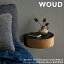 【公式】 北欧 WOUD ウッド ウォーリーウォールドロワー オーク ブラック【Design by Amalie Skov Rahb..