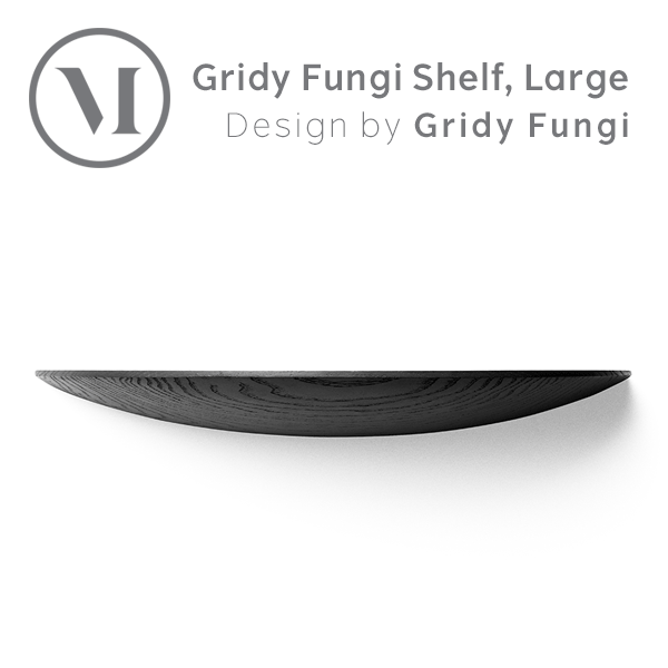 乐天商城 - 【公式】 北欧 Audo Copenhagen Gridy Fungi Shelf グライディファンギシェルフ ラージ ブラックオーク 6800539 Living 収納 家具 棚 北欧インテリア