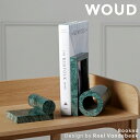 【公式】 北欧 WOUD ブックンド W150128 ブックエンド 本立て 【北欧 輸入 家具 雑貨 インテリア おしゃれ 】
