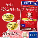 【店内P最大14倍以上開催】【DHC直販サプリメント】元気とキレイの両立を目指す女性に 女神の活力 30日分 | dhc サプリメント 女性ビタミンc コラーゲン プラセンタ 葉酸 美容 エラスチン スキンケア 高麗人参 肌 ビタミン サプリ 美容サプリ 葉酸サプリ 健康サプリ サポート 2