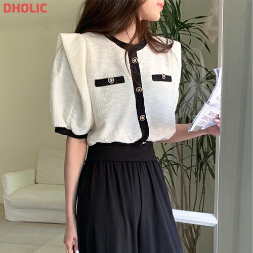 set レディース 韓国ファッション セットアップ ボトムス トップス 半袖 ロングパンツ パワーショルダー ツイード調 楽ちん 美脚 シック フェミニン 大人 カジュアル オフィス オケージョン 夏 d53b27 BADA