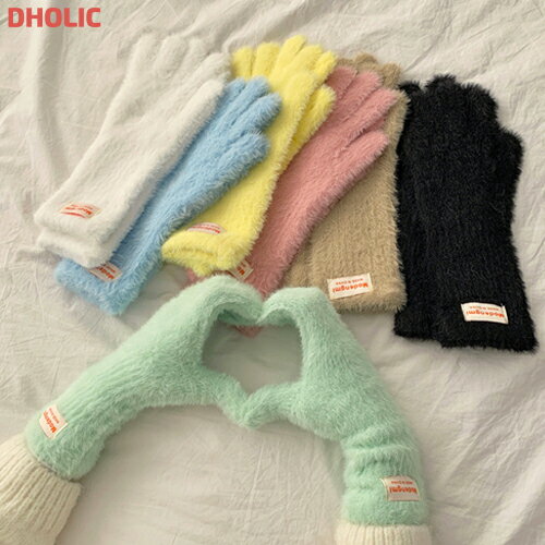 レディース 韓国ファッション 小物 ファッション雑貨 スマホ対応 タッチ可能 手袋 無地 カラバリ 防寒 ..