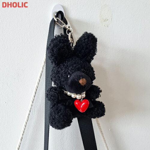 レディース 韓国ファッション 小物 バッグ かばん チャーム キーリング ポイントアニマル ぬいぐるみ ..