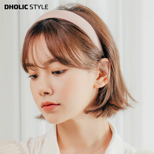 レザー調ワイドカチューシャ・p191574 レディース 【acc】 韓国ファッション ヘアアクセサリー カチューシャ ヘアバンド 無地 幅広 ワイド 合皮 カジュアル 秋 春 STYLEのサムネイル