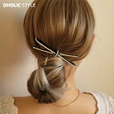 キュービックリボンヘアバレッタ・p222909 レディース 【acc】 韓国ファッション ヘアアクセサリー バレッタ ヘアピン リボン ビッグ 大きい ヘアアレンジ アップスタイル シニョンスタイル キュービック カジュアル 春 秋 STYLE