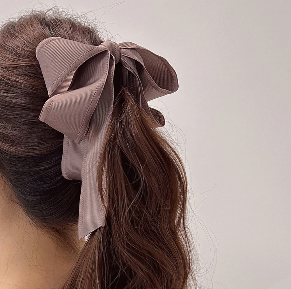 ダブルリボンバナナクリップ・p454063 レディース 【acc】バナナクリップ ヘアアク...