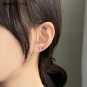バタフライピアス(片耳用)・p492748 レディース 【acc】 韓国ファッション アクセサリー ピアス イヤリング 片耳 ボディピアス ボール キャッチ バーベル ストレート 8mm 10mm カラバリ クリア グラデーション 蝶 バタフライ カジュアル STYLE