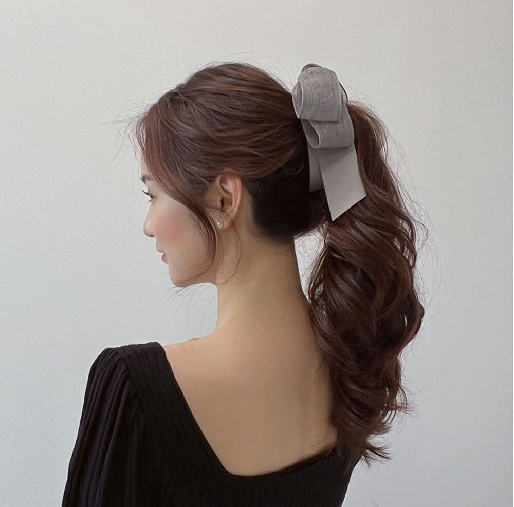レディース 韓国ファッション アクセサリー ヘアアクセサリー ヘアクリップ リボン...