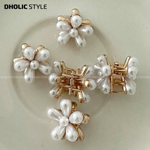 乐天商城 - エコパールフラワーヘアピン5SET・p637060 レディース 【acc】アクセサリー ヘアアレンジ ヘアアクセサリー ヘアピン エコパール フラワー フェミニン ガーリー お出かけ 春 STYLE 韓国ファッション