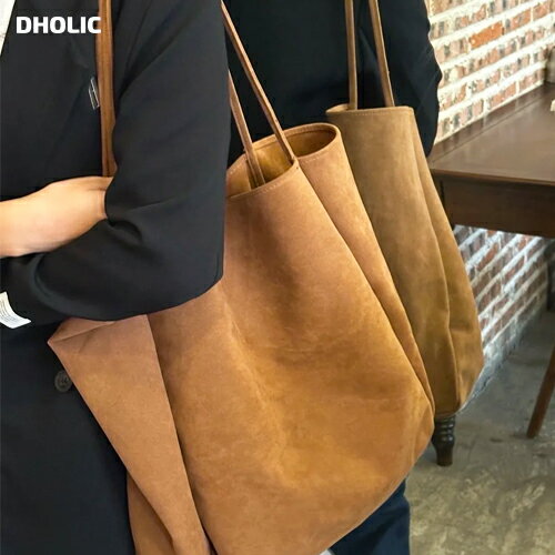 bag レディース 韓国ファッション 小物 ファッション雑貨 鞄 かばん トートバッグ 大容量 スエード調 ..