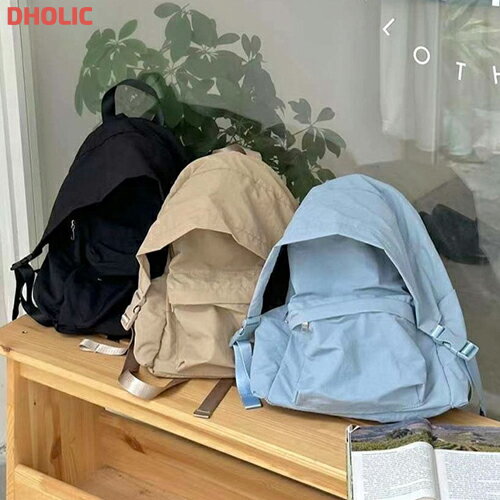 Rakuten - bag レディース 韓国ファッション 小物 ファッション雑貨 鞄 かばん バックパック 無地 シンプル 学生 カジュアル 着回し デイリー 春 夏 bada c30b84