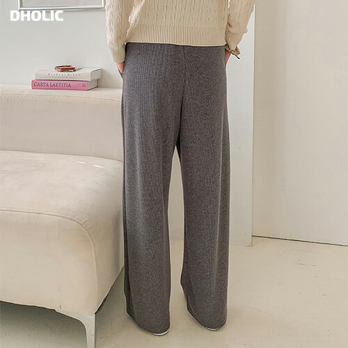 [BADA] pt 韓国ファッション ボトムス ロングパンツ ウエストゴム ハイウエスト 伸びる ポケット 楽ちん プチプラ シンプル ラフ ガーリー フェミニン 大人 カジュアル デイリー 着回し 春 秋 d64b23