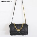 【送料無料】2WAYチェーンストラップ羊革バッグ・p124302 レディース 【bag】 韓国ファッション バッグ 2WAY ショルダー ショルダーバッグ 羊革 レザー 本革 スクエア チェーン ストラップ デート パーティー 結婚式 大人 STYLE(4)