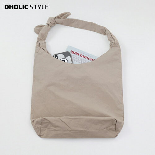 ノットハンドルトートバッグ・p194316 レディース 【bag】 韓国ファッション バッグ かばん エコバッグ 布バッグ ショルダーバッグ 無地 コットンバッグ A4 通学 ワンマイルウェア カジュアル 春 夏 STYLEのサムネイル