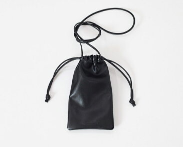 レザー調ドロストクロスバッグ・p222465 レディース 【bag】 韓国 ファッション バッグ かばん ポシェット サコッシュ ミニ 小 小型 スマホ入れ スマホホルダー 合皮 ショルダーバッグ ミニバッグ ワンマイルウェア カジュアル 夏 STYLE