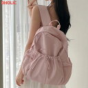 bag レディース 韓国ファッション 小物 ファッション雑貨 鞄 かばん バッグ リュック バックパック ドロスト ストラップ リボン ポケット 裏地 デイリー カジュアル ガーリー 春 夏 秋 冬 SSDANG