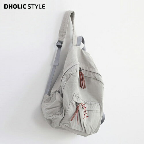 ウォッシングバッグパック・p69836 レディース 【bag】 韓国ファッション バッグ かばん バッグパック クリュック 綿 コットン 無地 カジュアル シンプル 春 STYLE