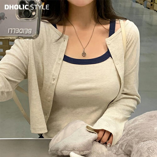 ロゴスリーブカーディガン・p563704 レディース 【cd】 韓国ファッション トップス カーディガン 長袖 クロップド丈 ショート丈 ノーカラー ラウンドネック 無地 シンプル 袖 スリーブ ロゴ 刺? 春 夏 STYLE