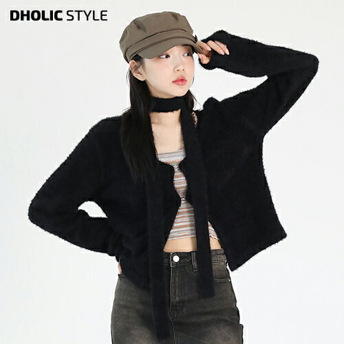 ストラップ付フックカーディガン・p638400 レディース 【cd】トップス 長袖 カーディガン Vネック チョ..