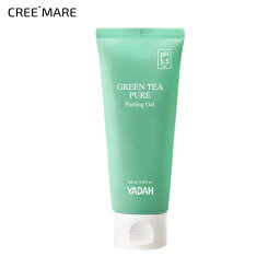 [ヤダー] グリーンティーピュアピーリングジェル・53758 コスメ cosme 【SKINCARE】YADAH ヤダー ピーリングジェル ピーリング 角質ケア グリーンティー 緑茶 毛穴ケア 弱酸性 セルロース マッサージ 韓国コスメ