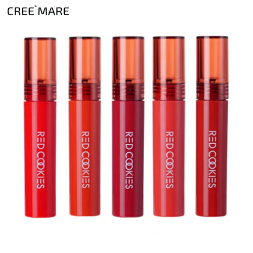 [レッドクッキー] グロウウォーターラップティント・55284 コスメ cosme 【MAKEUP】REDCOOKIES リップティント メイクアップ 光沢 リップグロス 保湿 レッド オレンジ レッド コーラル 水分 韓国コスメ