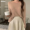 ニットプリーツヘムミニスカート