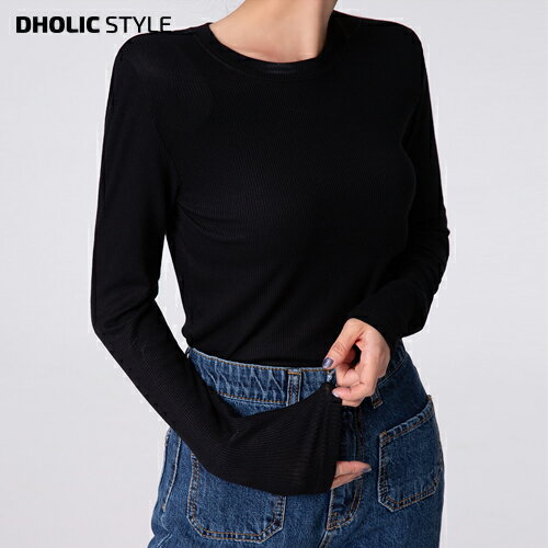 楽天市場】dholic リブtシャツの通販