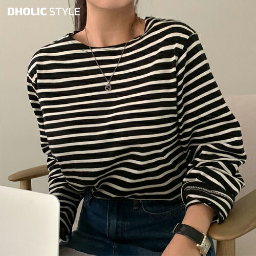 ルーズ ボーダー 長袖 Tシャツ 厚地 プルオーバー 韓国 nr8371 楽天市場】ルーズネックボーダーTシャツの通販