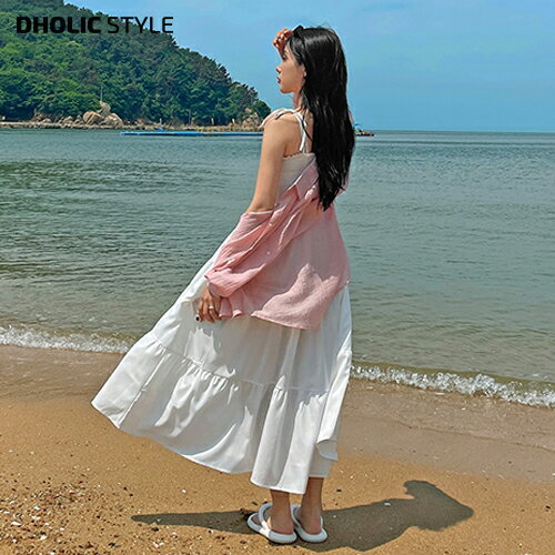 レーディス bl 韓国ファッション トップス オーバーサイズ ルーズ ロールアップ ロールスリーブ 長袖 ロング丈 ロングシャツ シースルー 透け感 シンプル 大人 カジュアル お出かけ 着回し 海 ビーチ 春 夏 秋 SSLEEH