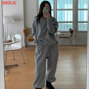 tops レディース 韓国ファッション トップス スウェット 長袖 クルーネック ロング丈 ボア裏地 伸びる 厚手 無地 カラバリ プチプラ シンプル カジュア...