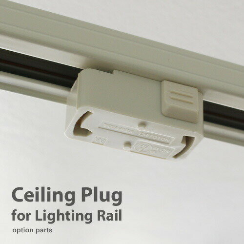óݤ󥰥ץ饰(饤ƥ󥰥졼) ȥ졼 졼 Ѵ ѡ ¿ ץ ŷ  ڥȥ饤  襤 Ceiling Plug for Lighting Rail ̲ ڥǥåŹ