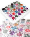 【大容量!!】メガ盛りアクリルストーン18500粒セット UVレジン や デコアート ネイルにも高品質アクリルストーン