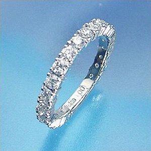 Other - エタニティーリング ハーフエタニティ ダイヤモンド約1.00ct Pt900(プラチナ) PT/pt【送料無料】 10P03Dec16