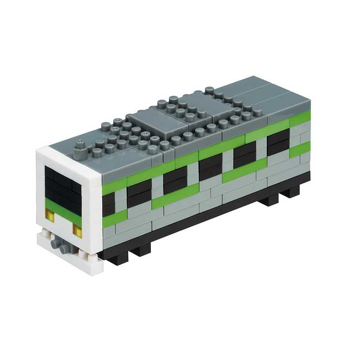 【カワダ公式ストア】ナノゲージ E231系 山手線｜nanoblock ブロック おもちゃ ホビー 大人 子供 こども ミニチュア フィギュア フィギア プレゼント 鉄道模型 電車 列車