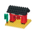 ナノブロック ミニ雷門｜nanoblock ブロック おもちゃ ホビー 大人 子供 こども ミニチュア フィギュア フィギア プレゼント ミニコレクション 観光 名所 東京