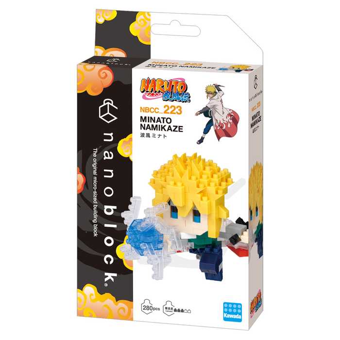 ★7月新製品★ナノブロック 『NARUTO-ナルト- 疾風伝』 波風ミナト | nanoblock ブロック ナルト おもちゃ 玩具 プレゼント ギフト 誕生日 趣味 大人 インテリア 置物 フィギュア アニメ グッズ クリスマス 漫画