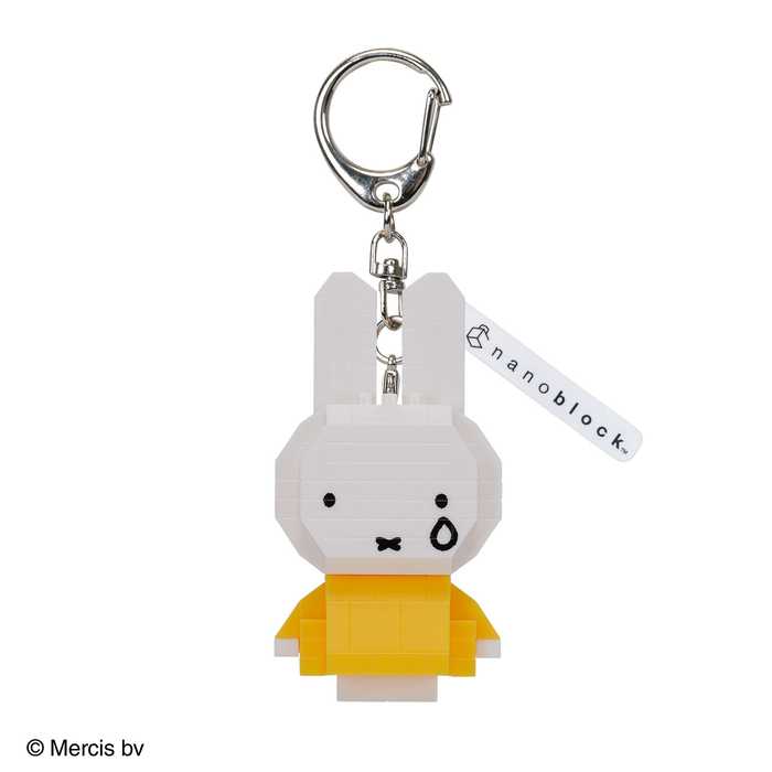 Rakuten - 【スーパーセール期間はポイント10倍！※要エントリー】★12月新製品★ n-fig ミッフィー (泣き顔) | ナノブロック ブロック キーホルダー お土産 miffy 組み立て不要 クリスマス 誕生日 ギフト プレゼント nanoblock