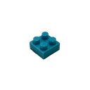 【カワダ公式ストア】ナノブロック 単色部品 2×2 60入り パステルブルー|nanoblock ブロック おもちゃ ホビー プレゼント 誕生日 クリスマス ギ...