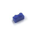 【カワダ公式ストア】ナノブロック 単色部品 1×2　60入り　コバルトブルー