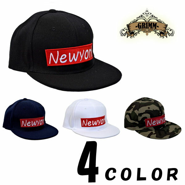 GRIMM　NEWYORKワッペンキャップ